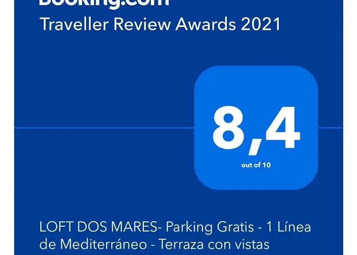 Loft Dos Mares- Parking Gratis - 1ª Linea Mediterraneo - Vistas - Terraza Апартаменти